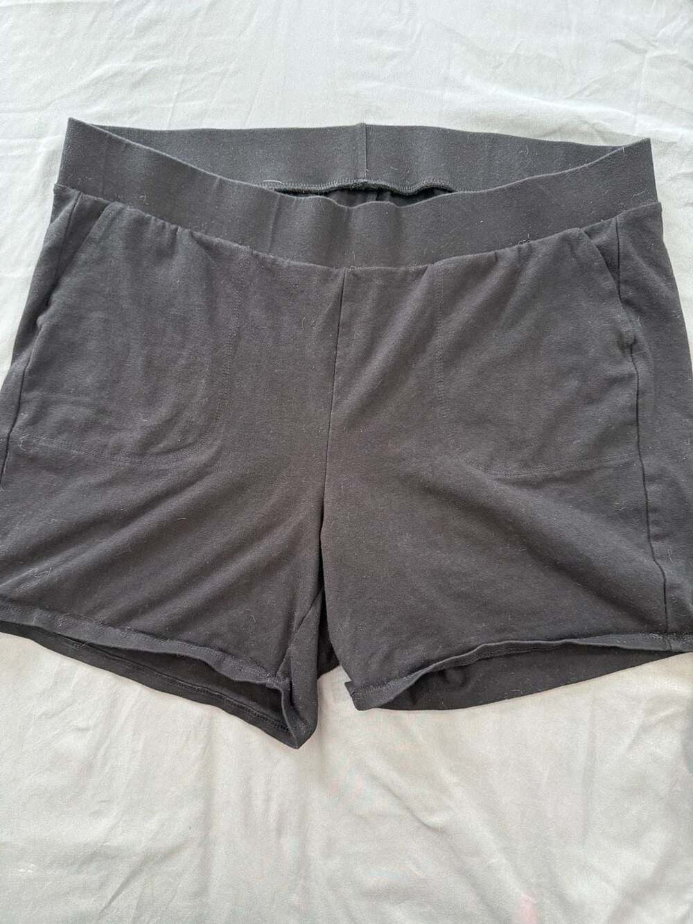 Torrid Women's Black Cotton Blend Casual Lounge Shorts